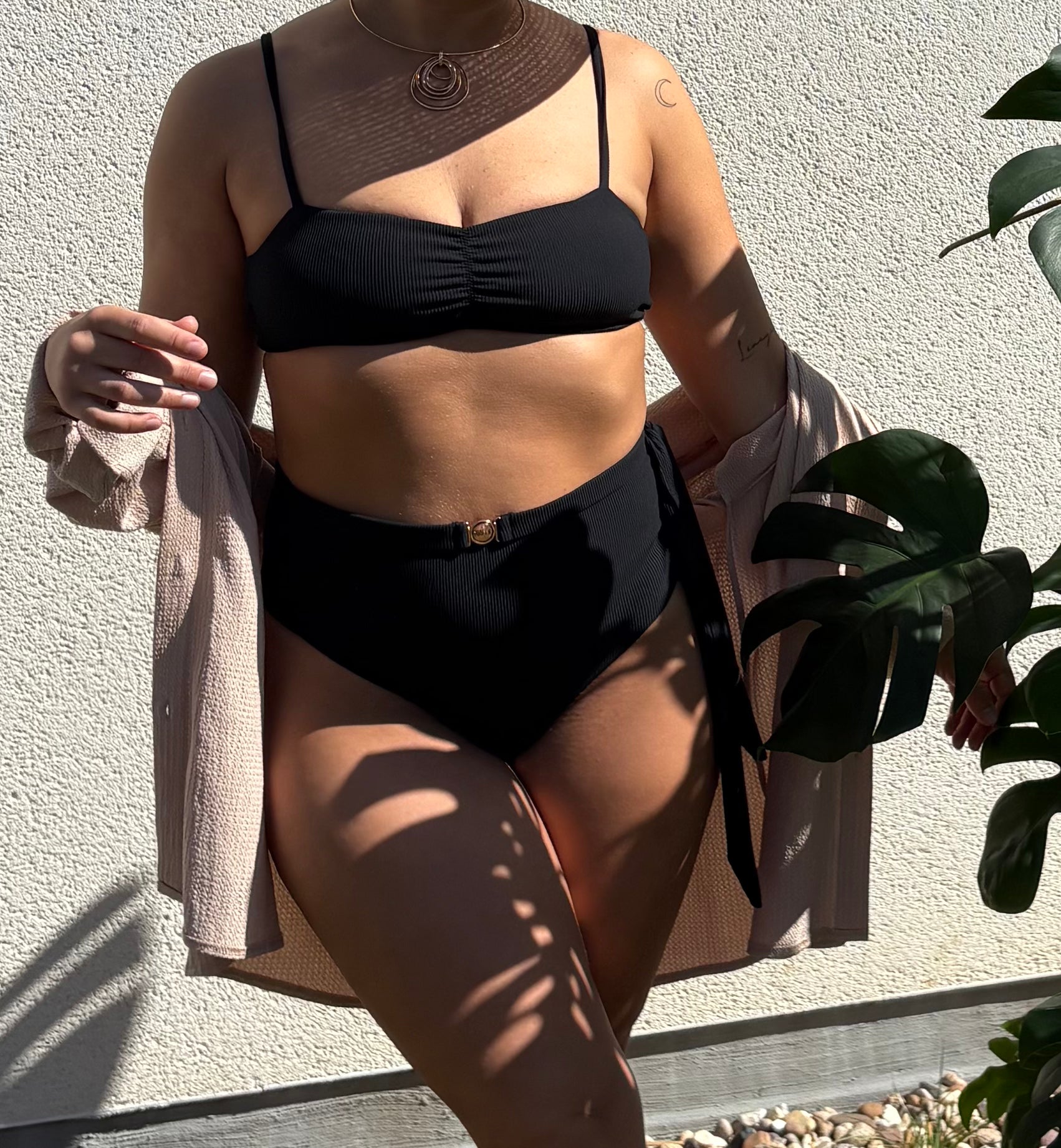 Bali - Minimalist Black Bikini Set